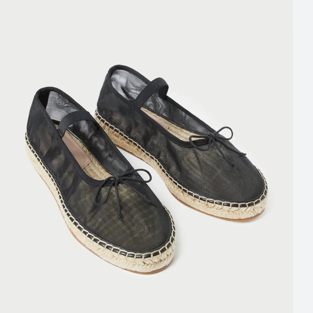Loeffler Randall Black Espadrilles